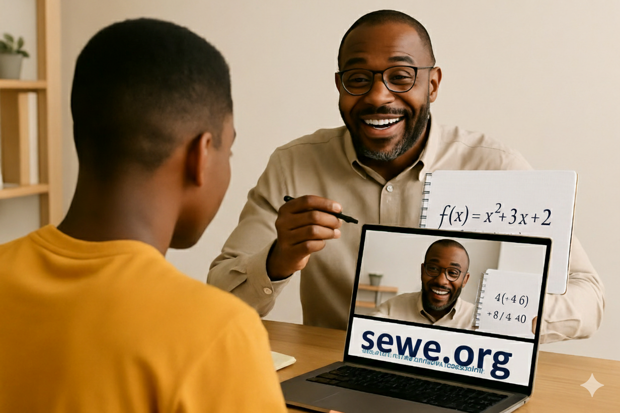 Application Séwé sur mobile et ordinateur